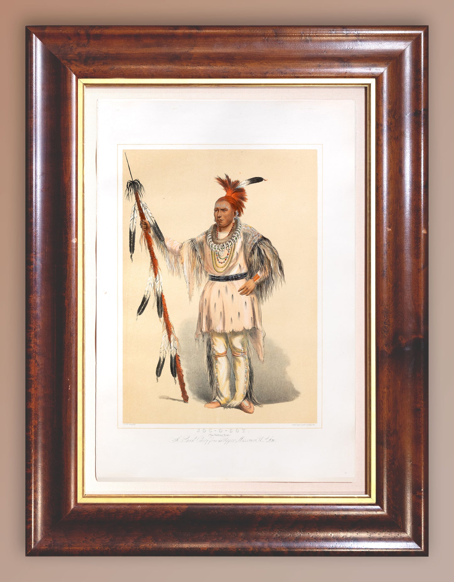 George Catlin (1794-1872), North American Indian Joc o Sot