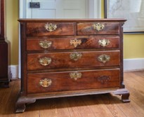 Chippendale Carved Mahogany Chest of Drawers