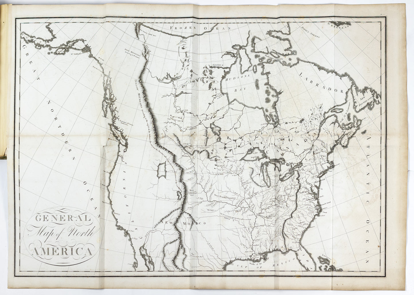 COLLOT, Georges Henri Victor (1751-1805). Voyage dans l'Amérique septentrionale, ou Description des pays arrosés par le Mississippi, l'Ohio, le Missouri et autres rivières affluentes