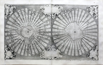 Antonio FLORIANUS (1656-1721). [World Map]. 1555