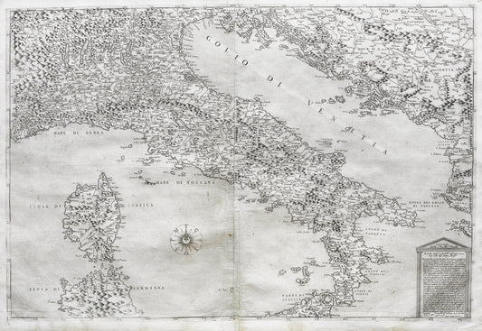 Forlani, Paolo (1560-1571) & Gastaldi, Giacomo (1500-1566). Italy. Venice: 1569