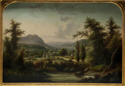 Hudson River School. Great George Schoharie County. ca. 1860.