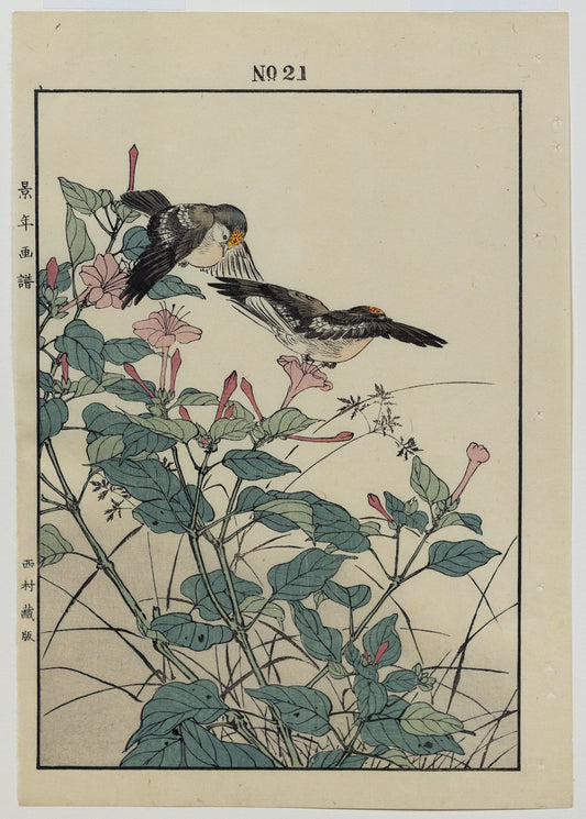 IMAO, Keinen (1845 -1924) Kinglets, Jasmine, No. 21 (Autumn)