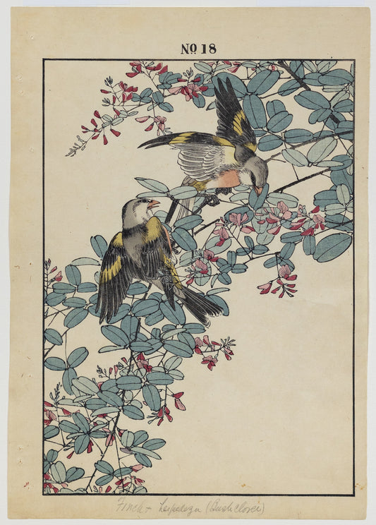 IMAO, Keinen (1845 -1924) Finch, Lespedeza, No. 18 (Autumn)
