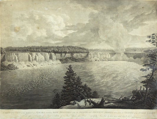 Vanderlyn, John. A Distant View of the Falls of Niagara... London, 1804.