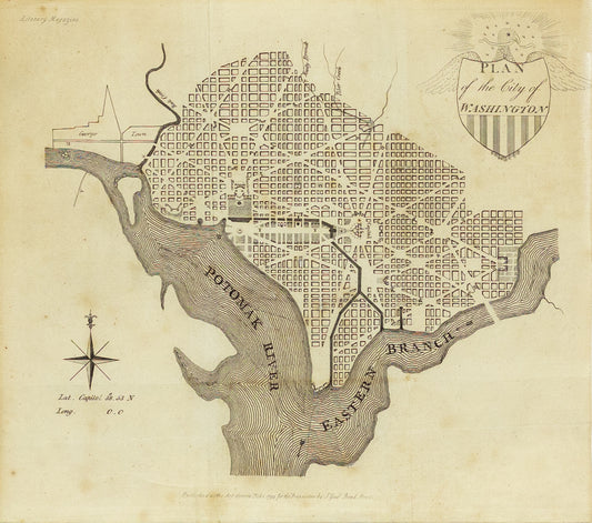 Good, J. Plan of the City of Washington. London, 1793.