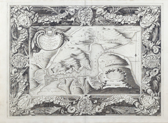 Coronelli, Vincenzo Maria. Bosforo Tracio hoggidi Canale di Constantinopoli. Venice, 1691.