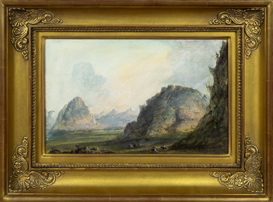 MILLER, Alfred Jacob (1857-1926) Rocky Formations near the Nebraska or Platte River - Arader Galleries