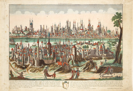 Probst, George Matthaus. Constantinopolis. Ausberg: 1780