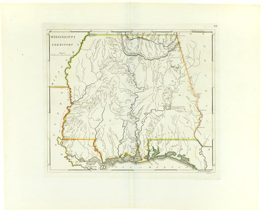 Carey, Matthew. Mississippi Territory. Philadelphia, 1814.