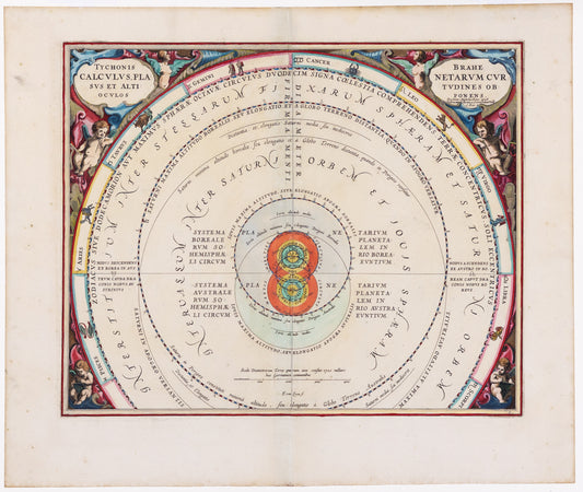 Cellarius, Andreas. Tychonis Brahe Calculus, Planetarum Cur sus et alti.... Amsterdam: 1708