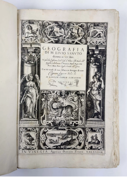 Livio Sanuto, Geografia di M. Livio Sanuto… Con XII tavole di essa Africa (Venice, 1588)