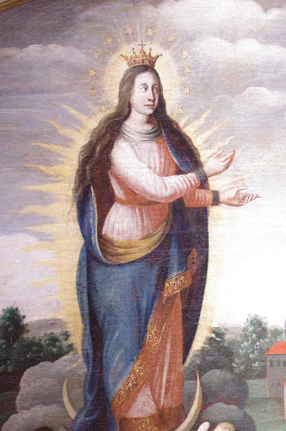 HUNGARIAN (Late 17th Century). Sacred Heart; Saint Anthony Joining the Franciscan Order. 1697.