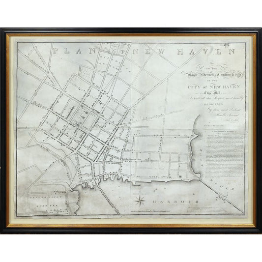 Amos Doolittle's Plan of New Haven