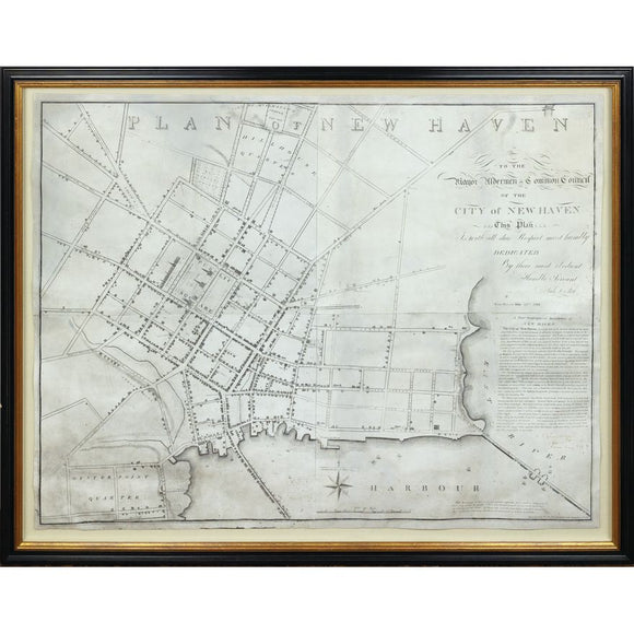 Amos Doolittle's Plan of New Haven