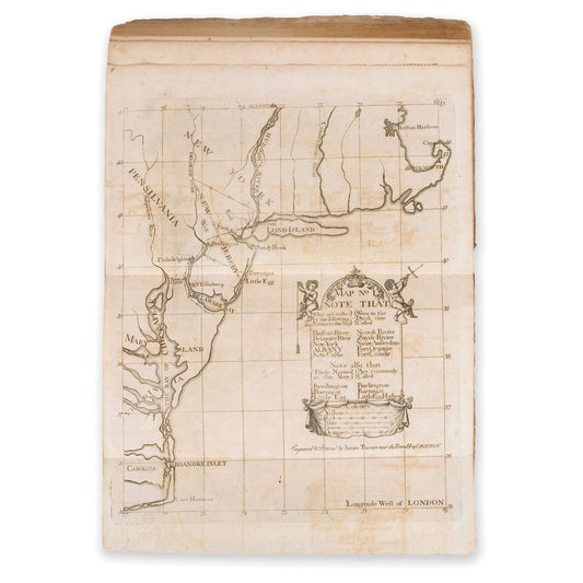 [Franklin, Benjamin (publisher) and James Alexander]. A Bill in the Chancery of New-Jersey. New York: James Parker, 1747