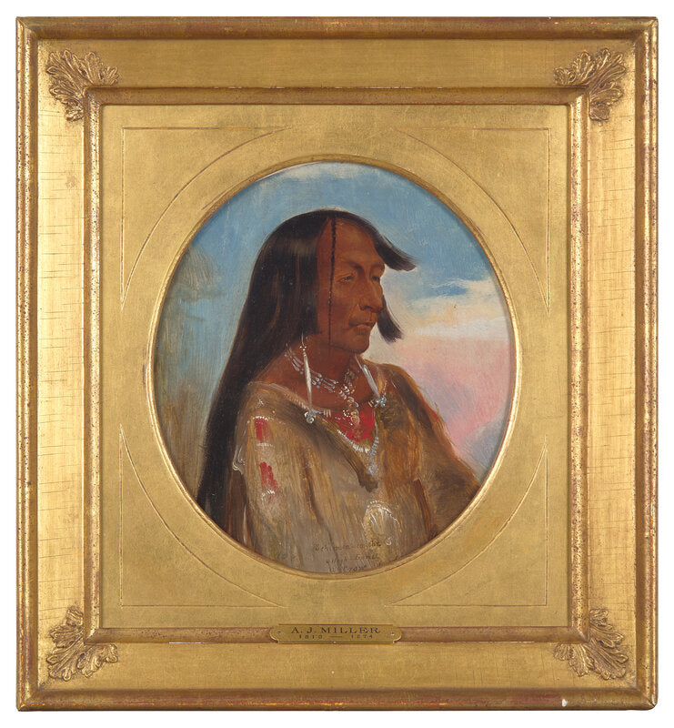 MILLER, Alfred Jacob (1857-1926) Schim-a-co che High-Lance Crow - Arader Galleries