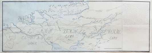 Von Rappholt's Map of Gotaland, Sweden - Showing Gothenburg, home of the SOIC
