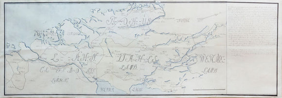 Von Rappholt's Map of Gotaland, Sweden - Showing Gothenburg, home of the SOIC