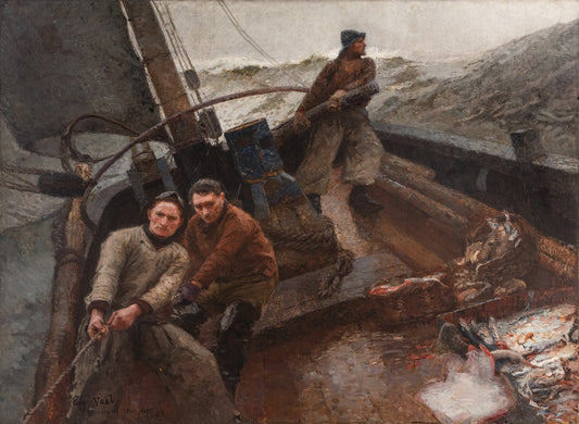 VAIL, Eugene. Ready About (Paré à Virer), 1888
