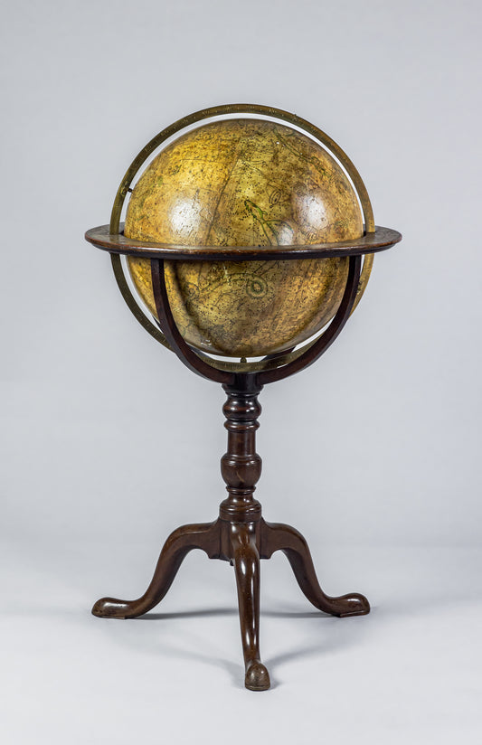 Dudley Adams. Celestial Library Globe. London 1799.