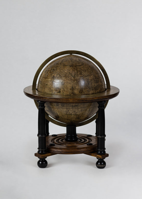 Willem Jansz BLAEU. Terrestrial Table Globe. Amsterdam, 1602 [but after 1621]