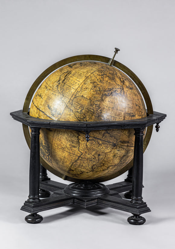 Vincenzo Maria Coronelli. Terrestrial Globe. London and Venice 1696.