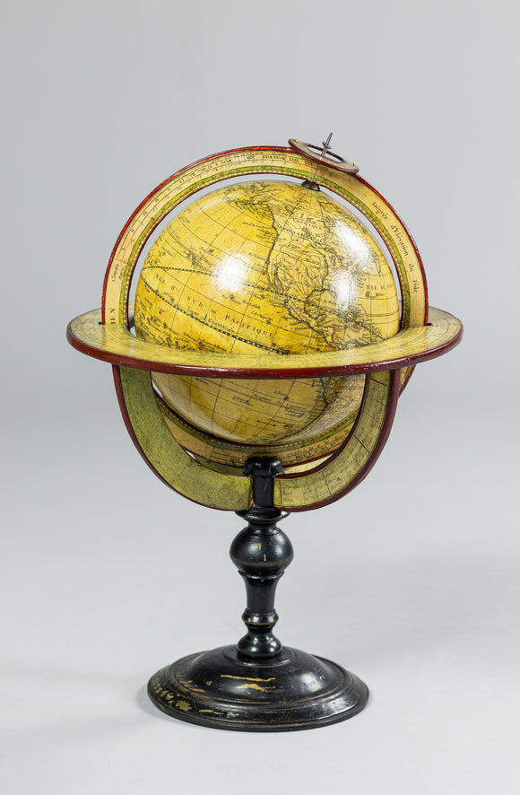 Charles-François Delamarche. Terrestrial Globe. Paris, 1791.