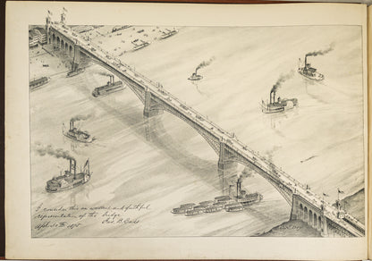Pictorial St. Louis: The Great Metropolis of the Mississippi Valley. A Topographical Survey Drawn in Perspective A.D. 1875.