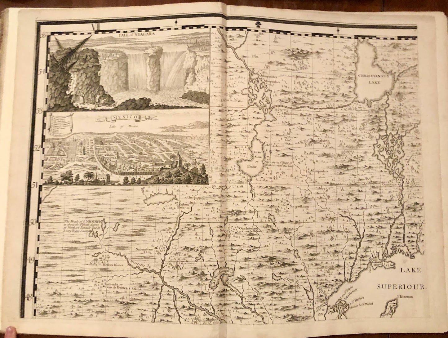 POPPLE, Henry (d. 1743). Map of the British Empire in America with the French and Spanish Settlements adjacent Thereto. London: Henry Popple, 1733.