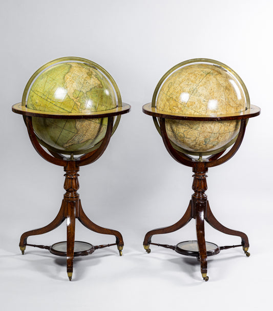 Charles and Son SMITH. Smith’s Terrestrial Globe; Smith’s Celestial Globe. London 1830.