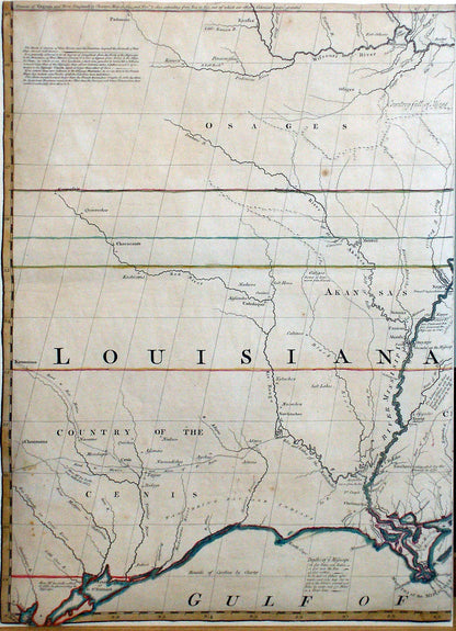 MITCHELL, John (1711-1768).  A Map of the British and French Dominions in North America. [London:] Publish'd by the Author Feb.ry 13th. 1755